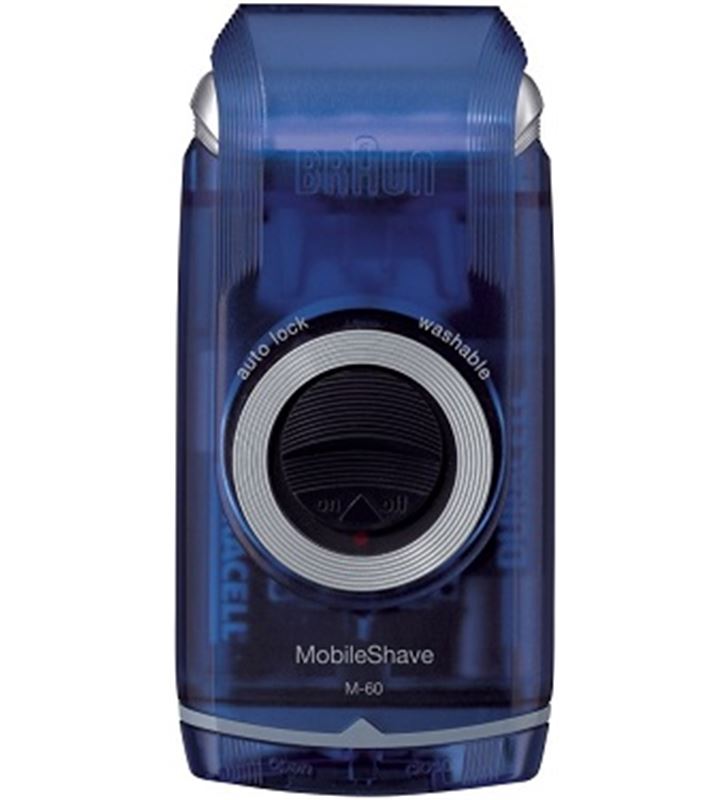 Braun POCKETGOM60 afeitadora pocketgo m60 azul/transparente m-60 - 570 POCKETGO-1