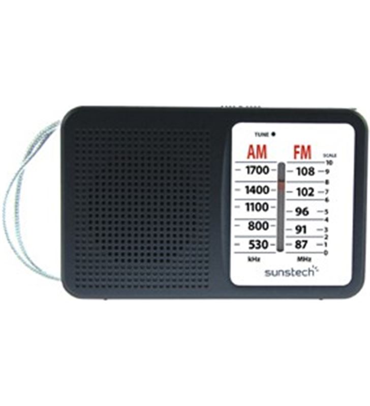 Sunstech RPS411BK radio portatil negra Radio - RPS411BK