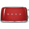 Smeg TSF02RDEU tostadora roja 2 ranuras Tostadoras - TSF02RDEU