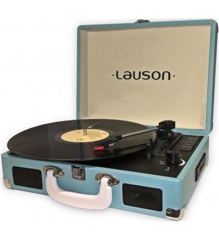 Lauson CL604 tocadiscos maletin azul Tocadiscos - CL604
