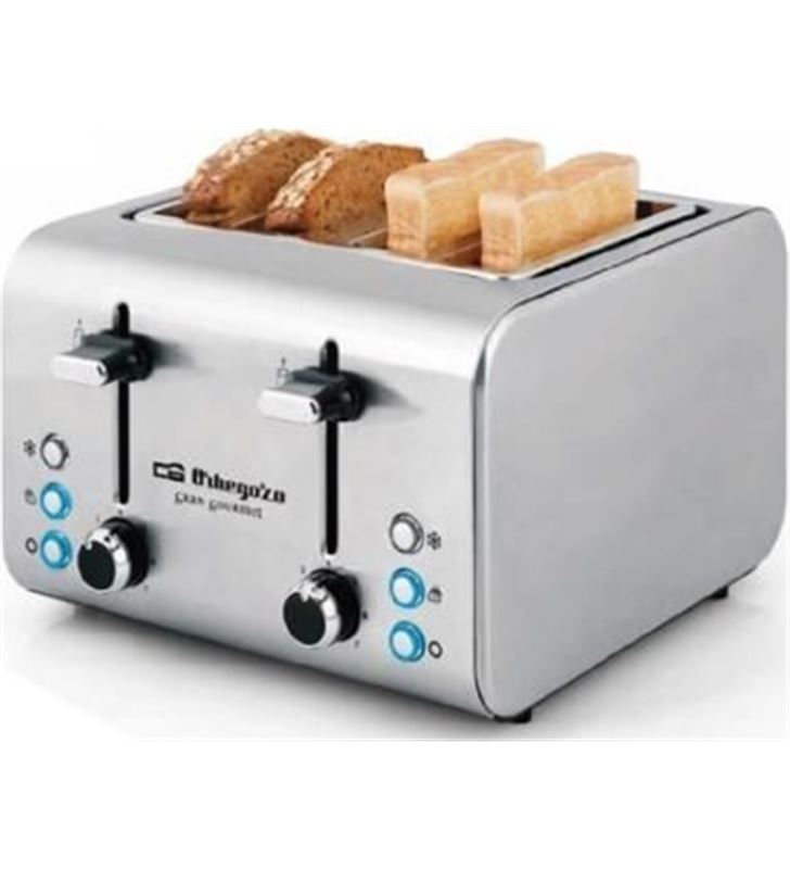 Orbegozo TO8000 tostador para 4 rebanadas de pan Tostadoras - TO8000