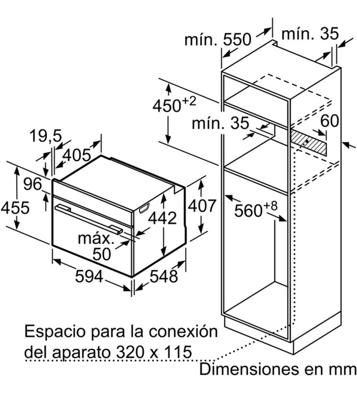 Balay 3CB5878B0 , , compacto 45cm.,cristal blanco, - 53124827_1635330814