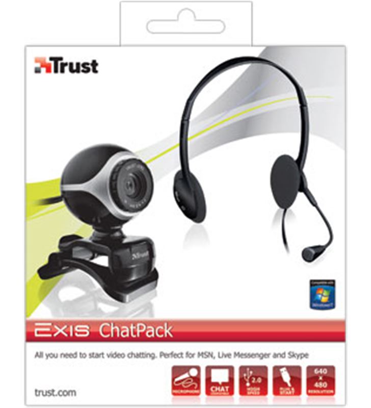 Trust 17028 kit auriculares con micro + webcam Webcam Videoconferencia - 4745257-TRUST-500-17028-2